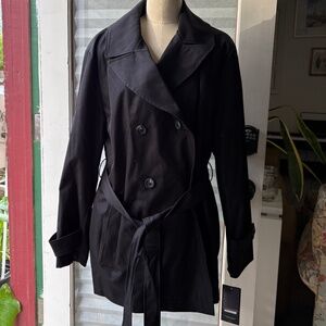 Navy Blue XL Tommy Hilfiger Trench Coat